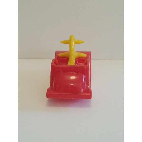 VTG ACME Thomas Toy Red Yellow Rocking Horse Dollhouse Miniature Plastic - Picture 4 of 9